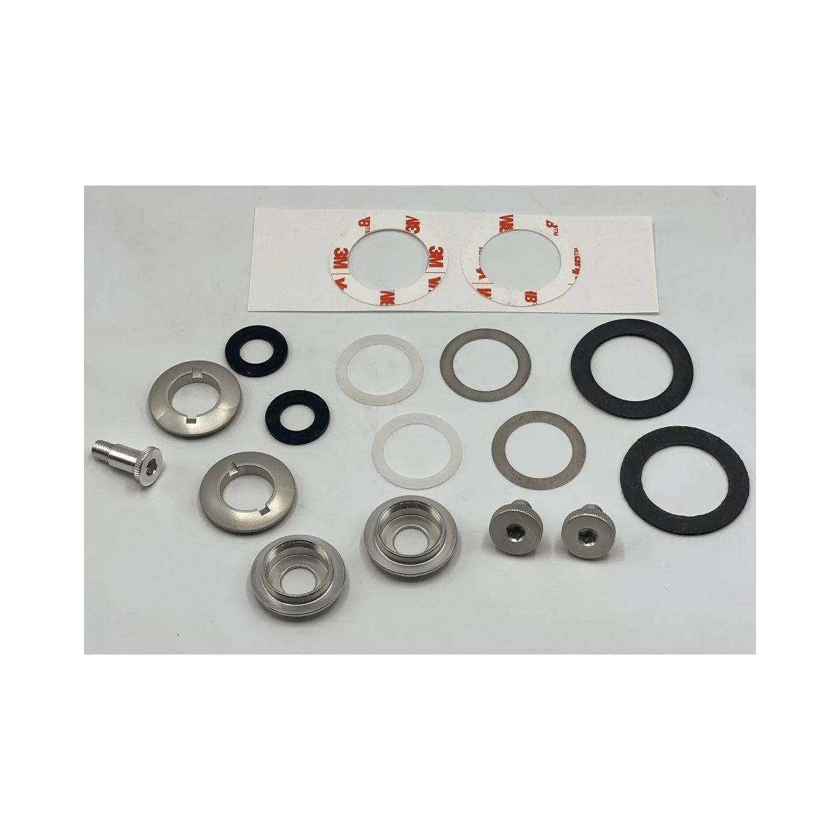 YA0298 Stilo Venti WRX Short Peak Fitting Kit hardware and mounting components-image