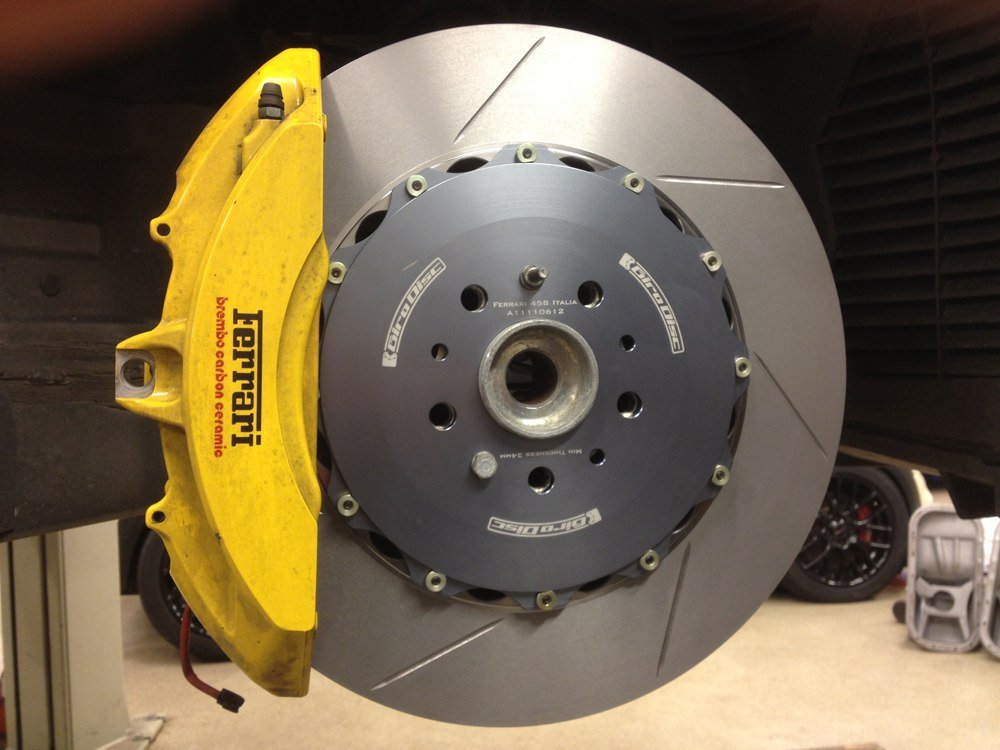 A1-001 Girodisc 2pc Front or Rear Brake Rotors (Ferrari F430 & 360) - Competition Motorsport