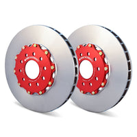 Thumbnail for A1-008LW Ultra Lite Girodisc 2pc Front Brake Rotors for Evo 6/7/8/9 - Competition Motorsport