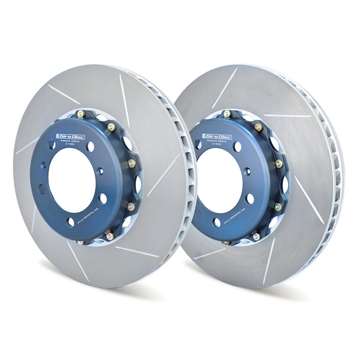 A1-032 Girodisc 2pc Front Brake Rotors (OEM PCCB) - Competition Motorsport