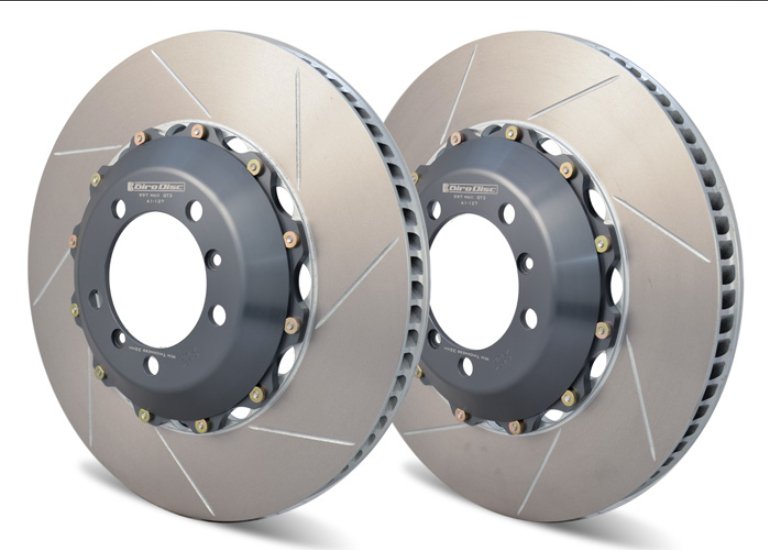 A1-127 Girodisc 2pc Front Brake Rotors (OEM PCCB) - Competition Motorsport