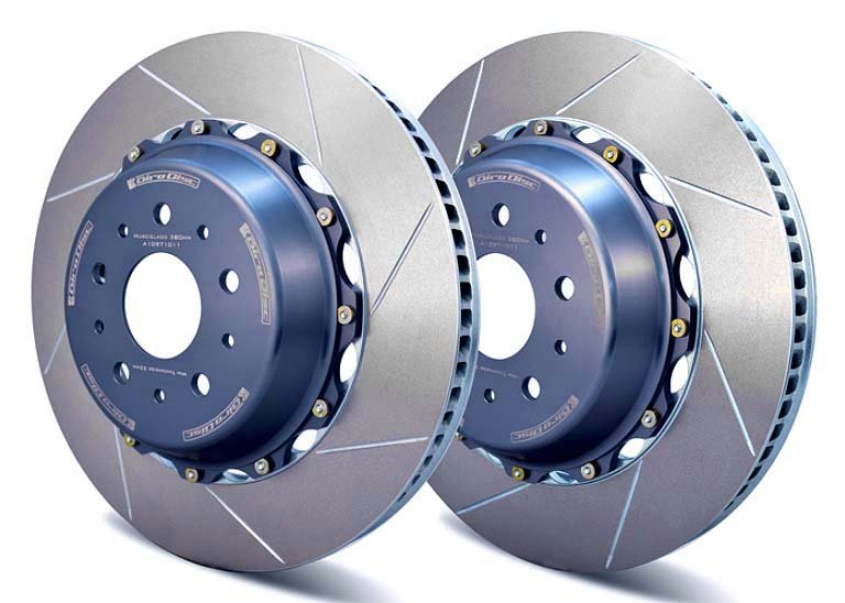 A1-168 Girodisc 2pc Front Brake Rotors (Gallardo Super Trofeo) - Competition Motorsport