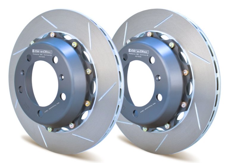 A2-035 Girodisc 2pc REAR Brake Rotors (325mm) - Competition Motorsport