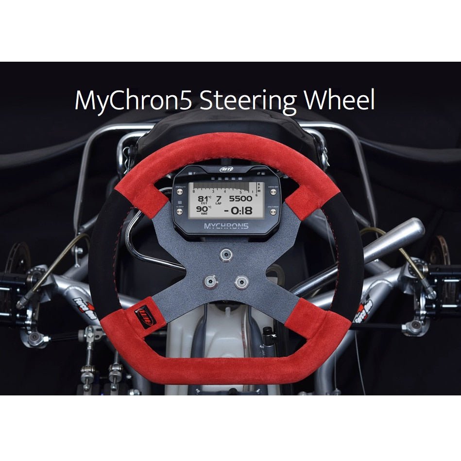 AiM Sports MyChron 5 Karting Steering Wheel - Competition Motorsport