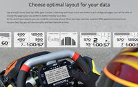 Thumbnail for AiM Sports MyChron 5S 2T Dual-Temperature Karting Dash and Data Logger - Competition Motorsport