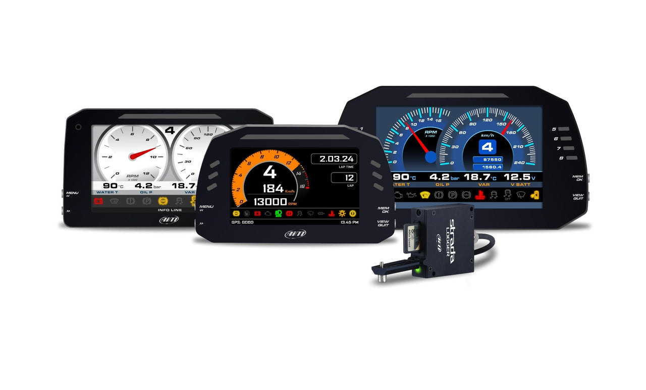 AiM Sports Strada Logger GPS Upgrade Kit - Competition Motorsport