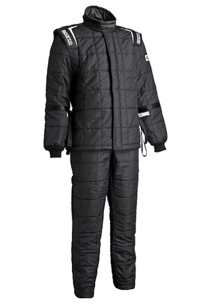 High-performance AIR-15 Drag Racing SFI 15 Suit with multi-layer construction and built-in arm restraints for ultimate safety.