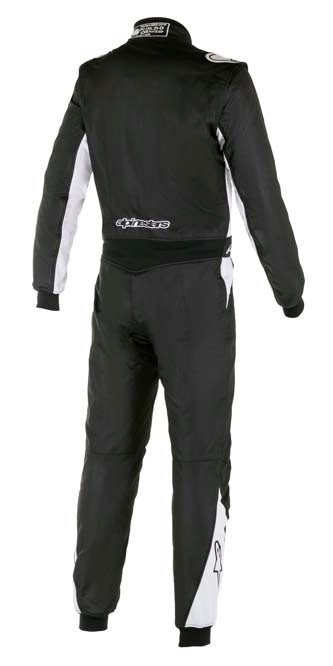 Alpinestars Atom Race Suit Black / White back Image