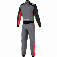 Thumbnail for Alpinestars Atom Race Suit Grey / Red back Image