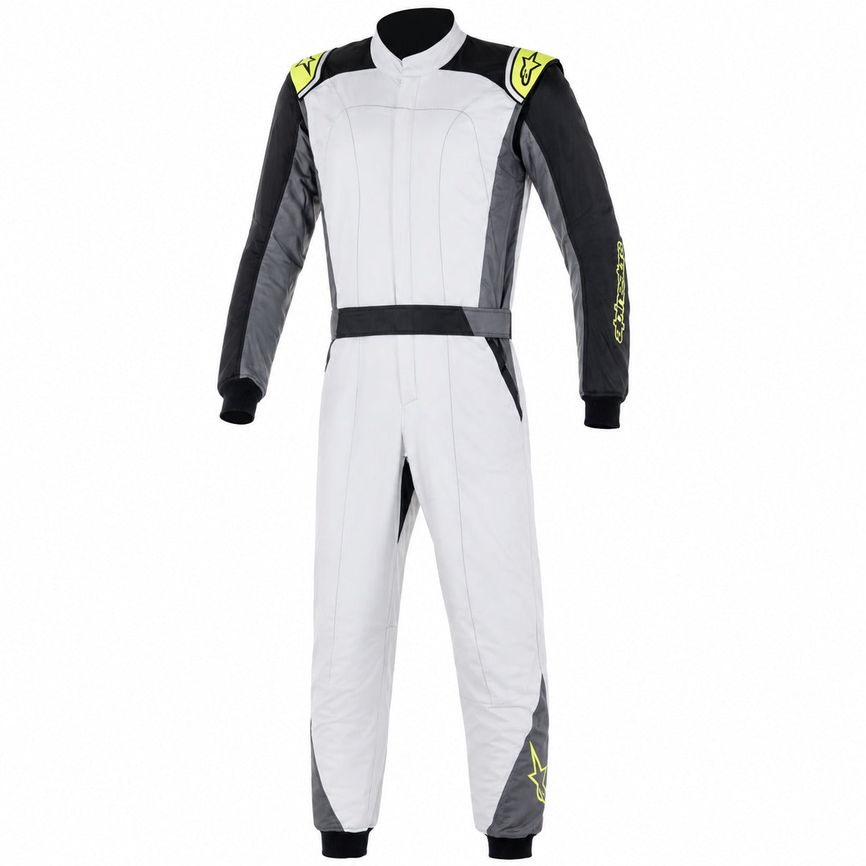Alpinestars Atom Race Suit silver / grey Front Image