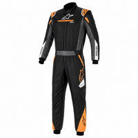 Thumbnail for Alpinestars Atom Graphic Fire Suit Bootcut Black / orange Back Image front 
