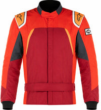 Thumbnail for Alpinestars GP Pro Comp Race Suit Red Orange Half Front View