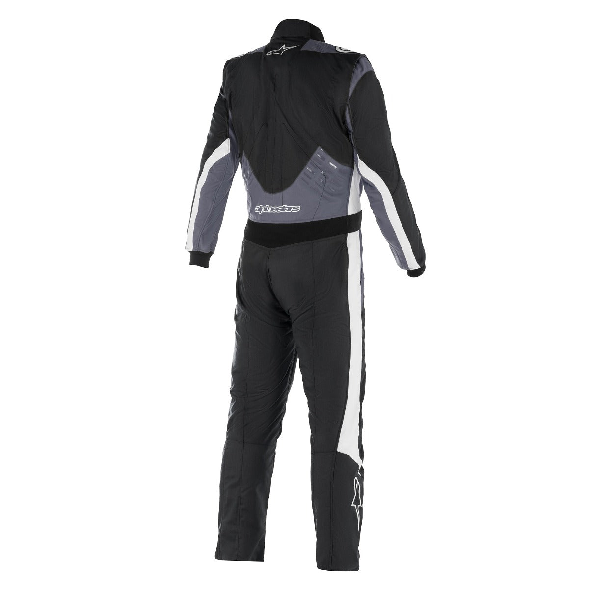 ALPINESTARS GP PRO COMP V2 RACE SUIT BLACK / WHITE BACK IMAGE