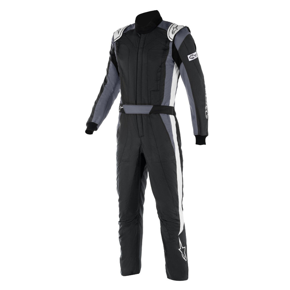 alpinestars gp pro comp v2 boot cuff fire suit black grey Images