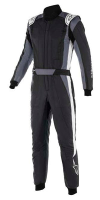 Thumbnail for ALPINESTARS GP PRO COMP V2 RACE SUIT Black / grey front image