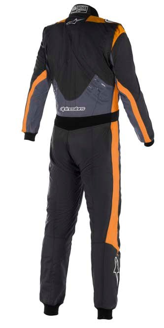ALPINESTARS GP PRO COMP V2 RACE SUIT Black / Orange Back Image