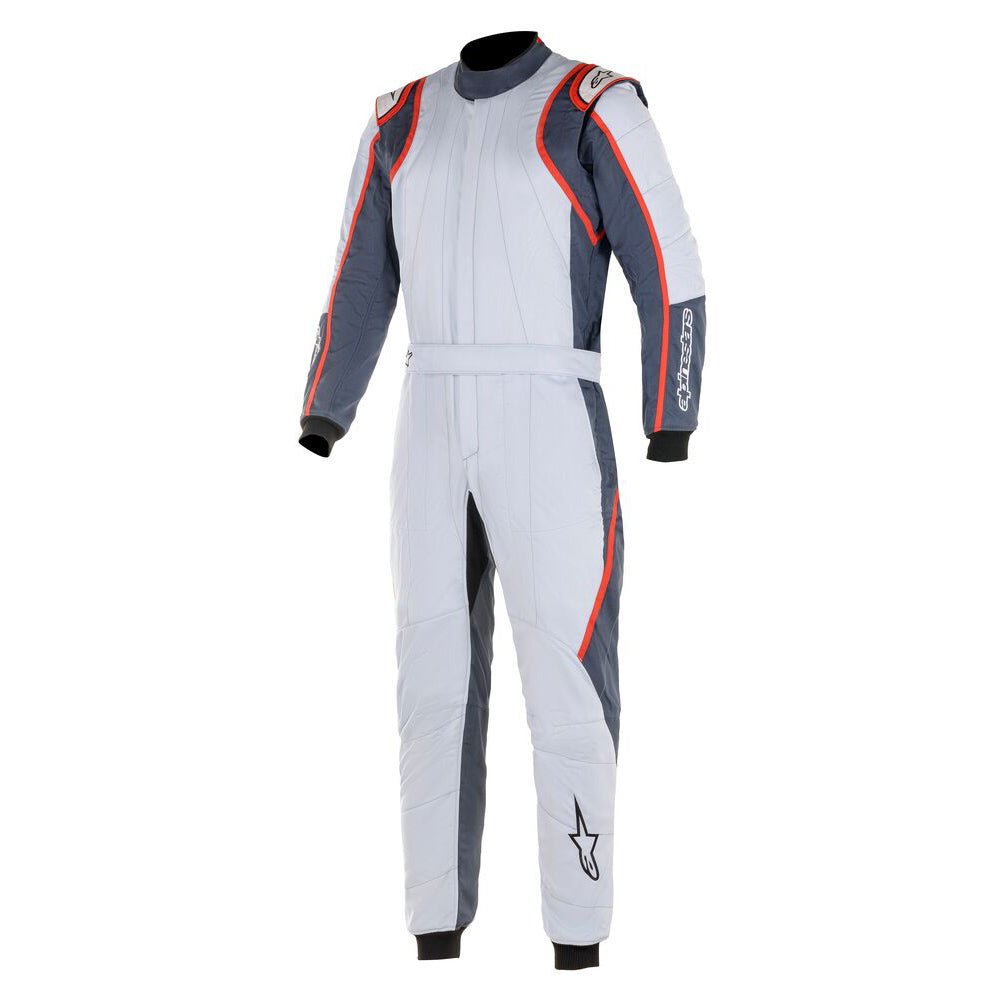 Alpinestars GP Race v2 Race Suit Grey / Red Front Image