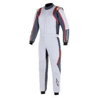 Thumbnail for Alpinestars GP Race v2 Race Suit Grey / Red Front Image