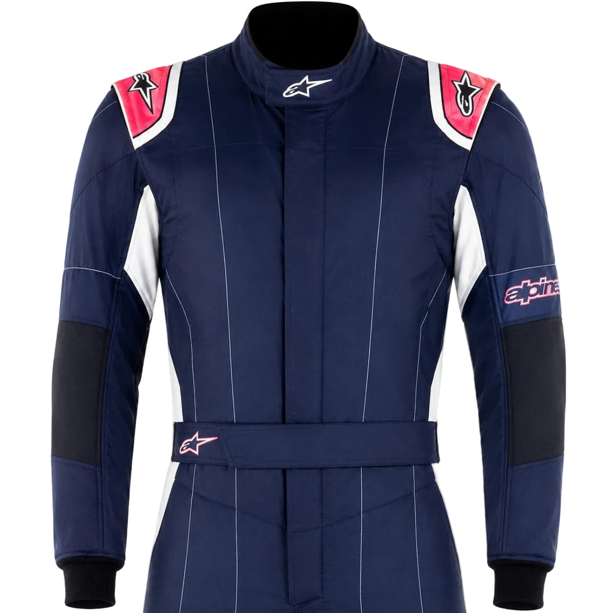 Alpinestars GP Tech v3 Race Suit Blue / Red Front 1/2 image 