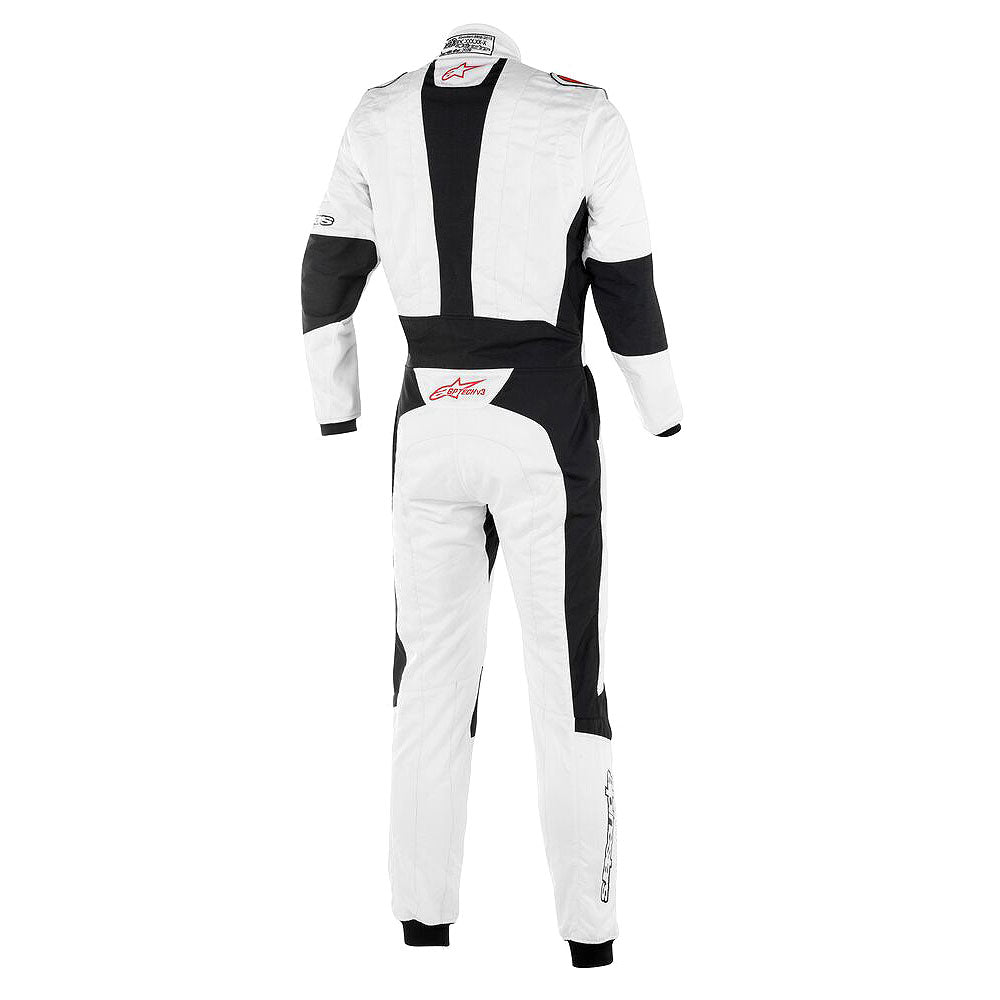 Alpinestars GP Tech v3 Race Suit White / Red Rear Image