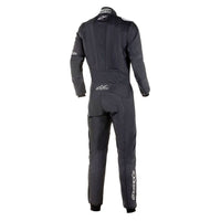 Thumbnail for Alpinestars GP Tech v3 Race Suit Black / White Rear Image