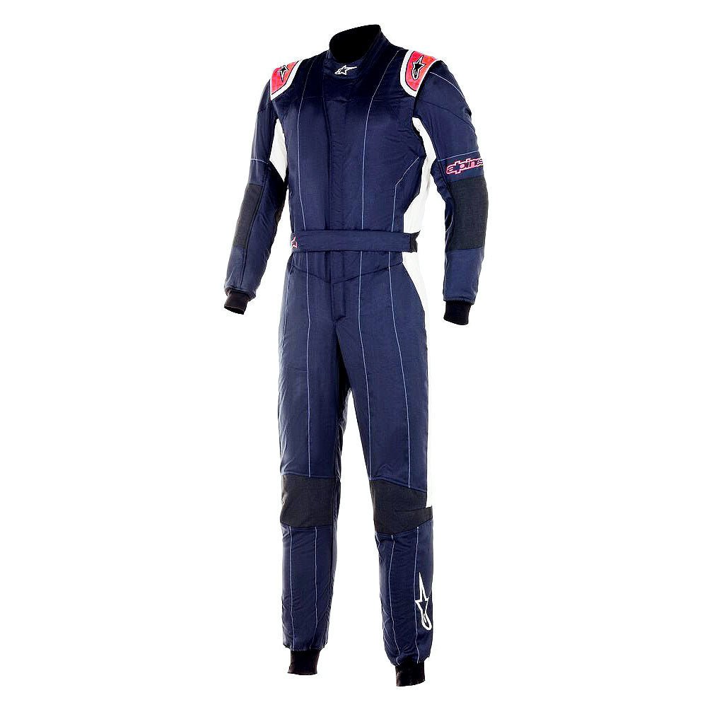 Alpinestars GP Tech v3 Race Suit Blue / Red Front Image