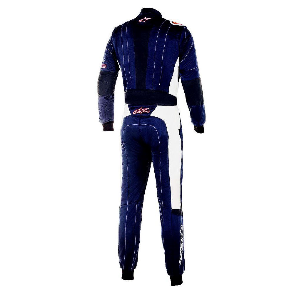 Alpinestars GP Tech v3 Race Suit Blue / Red Rear Image