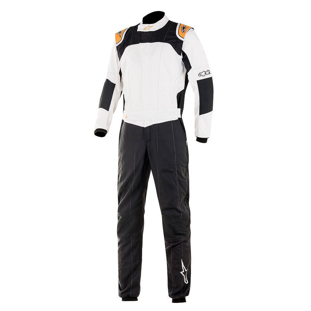 Alpinestars GP Tech v3 Race Suit Black / Orange Front Image
