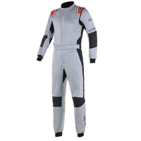 Thumbnail for Alpinestars GP Tech v3 Race Suit Grey / Red Front Image