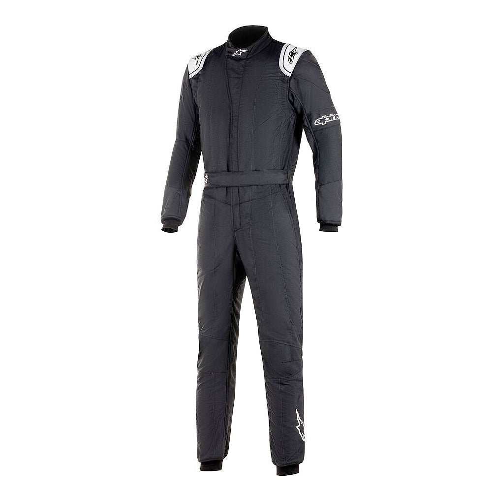 Alpinestars GP Tech v3 Race Suit Black / White Front Image