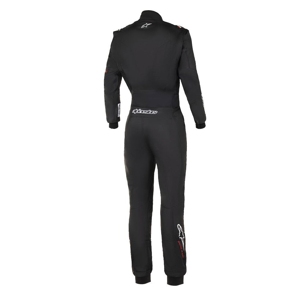 Alpinestars GP Tech v4 Race Suit FIA Black / White Back Image