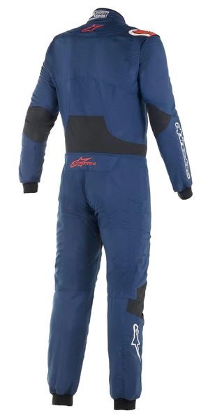 Alpinestars Hypertech v2 Race Suit - Competition Motorsport Blue Back Image