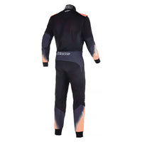 Thumbnail for alpinestars-kmx-5-v3-karting-suit-black-white-orange-rear_image