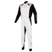 Thumbnail for alpinestars-kmx-5-v3-karting-suit-white-black-red_image