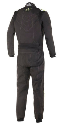 Thumbnail for alpinestars-kmx-9-v3-kart-racing-suit-black/Yellow_Rear_image
