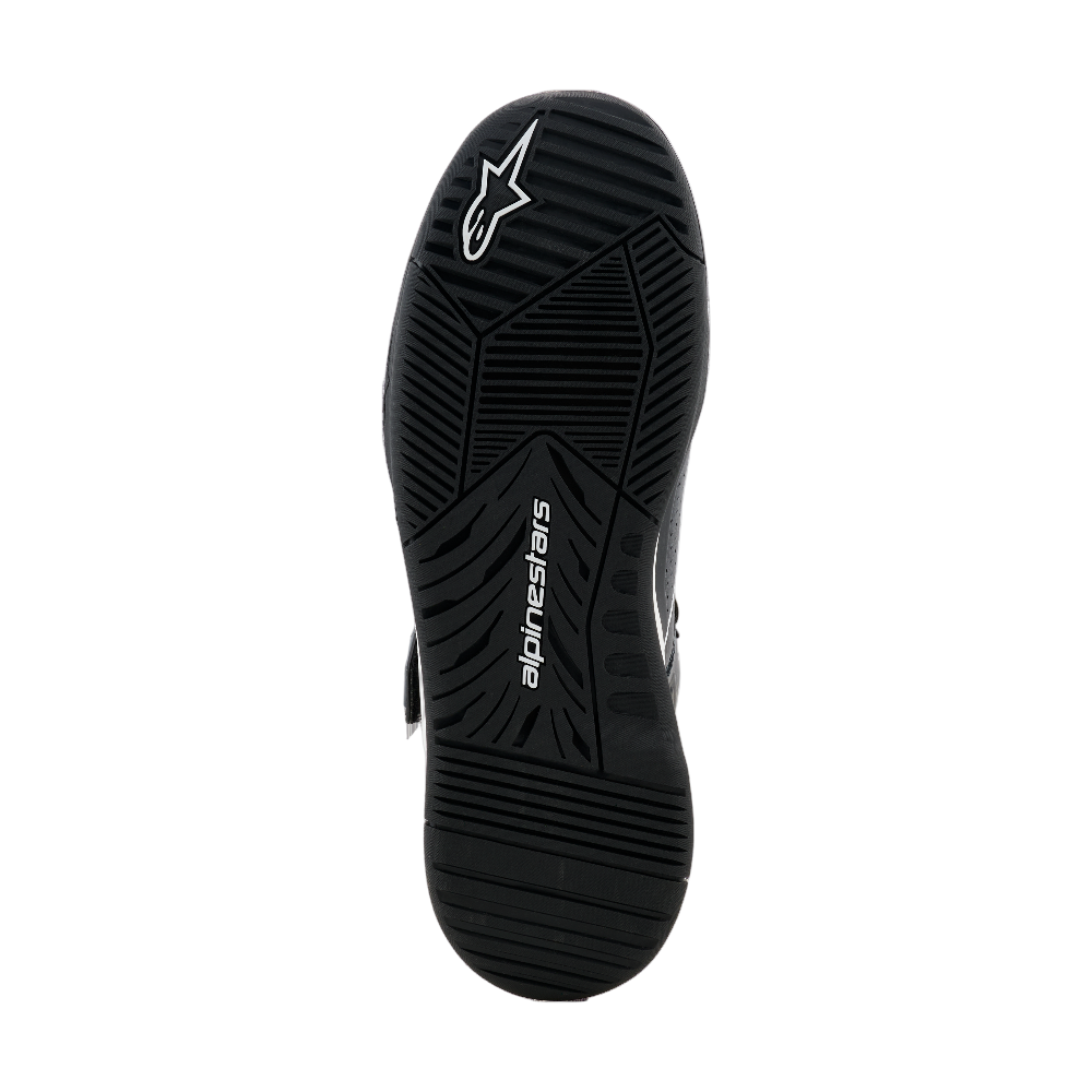 alpinestars radar v2 shoe sole with brand logo on a white background
