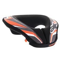 Thumbnail for Alpinestars Sequence youth neck support for kart racers in black/anthracite/orange