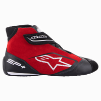 Thumbnail for Alpinestars SP+ racing shoes red and black outer side profile-image
