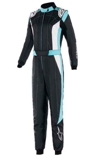 Thumbnail for ALPINESTARS STELLA GP GP PRO COMP V2 WOMENS RACE SUIT BLACK / BLUE IMAGE