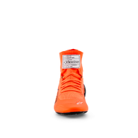 Thumbnail for Alpinestars Supertech K Shoes orange black front view image