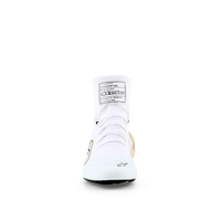 Thumbnail for Alpinestars Supertech K shoes white gold front view