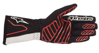 Thumbnail for alpinestars-tech-1-k-v2-karting-gloves-Black/Red/White_Palm_Image