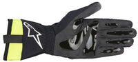 Thumbnail for alpinestars-tech-1-kx-v3-karting-gloves-Black/Yellow_Palm_Image