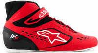 Thumbnail for alpinestars-tech-1-kx-v3-karting-shoes-red-black-white-right-side-image