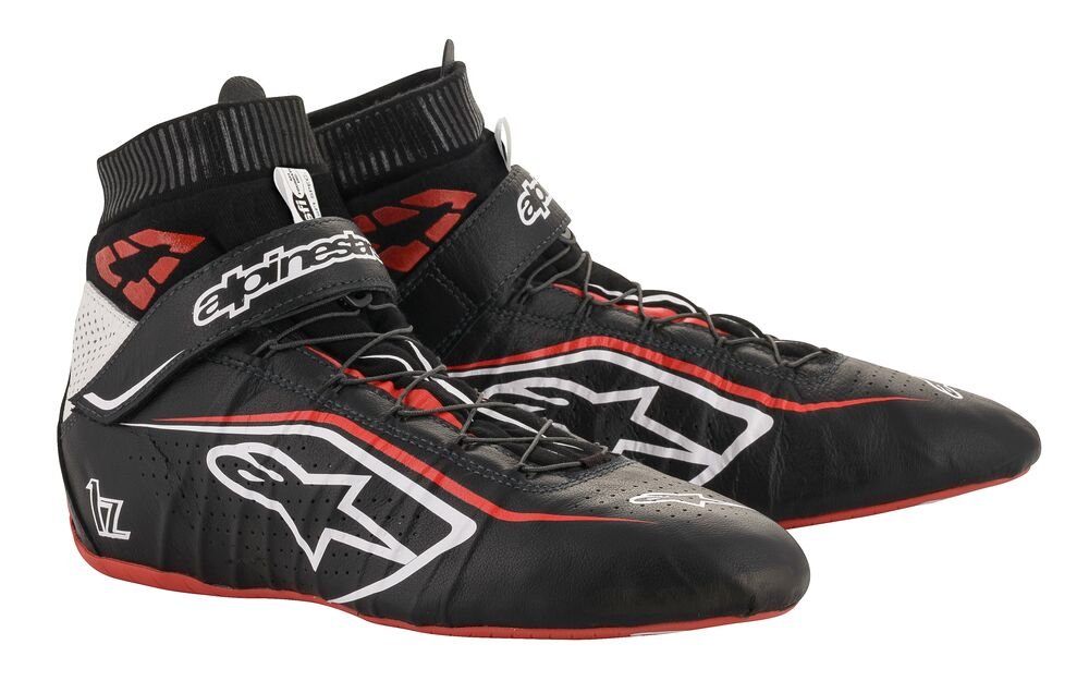 Tech-1 Z V2 Shoes - BLACK AUTO Footwear | Alpinestars
