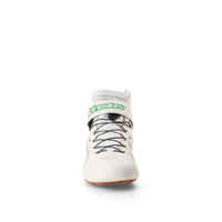 Thumbnail for Alpinestars Tech-1 Z v3 racing shoes white green fluo front view