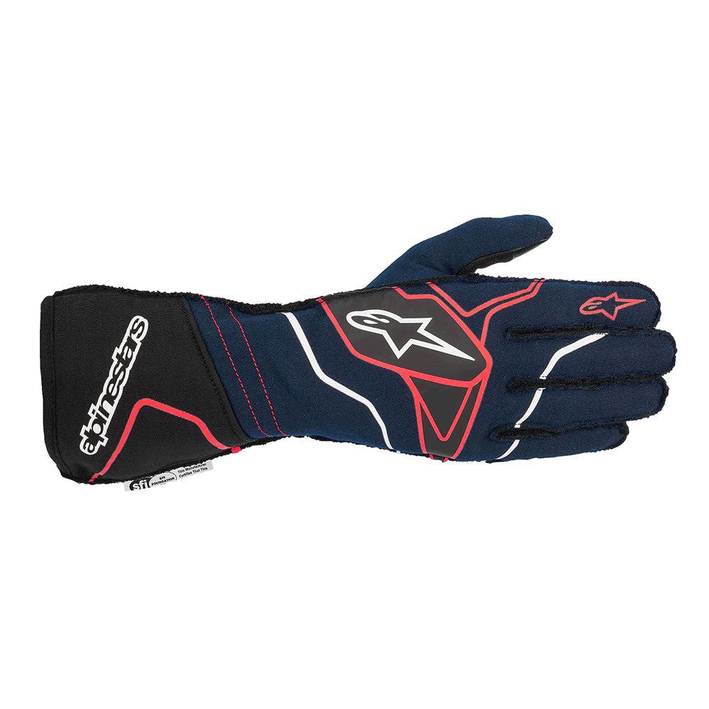 alpinestars-tech-1-zx-v2-nomex-gloves-navy-red-top-image