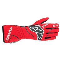 Thumbnail for alpinestars-tech-1-zx-v2-nomex-gloves-red-black-top-image