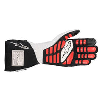 Thumbnail for alpinestars-tech-1-zx-v2-nomex-gloves-white-red-palm-image
