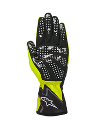 Thumbnail for Alpinestars Tech-1 K Race V2 Graphic 1 Yellow karting gloves palm view image